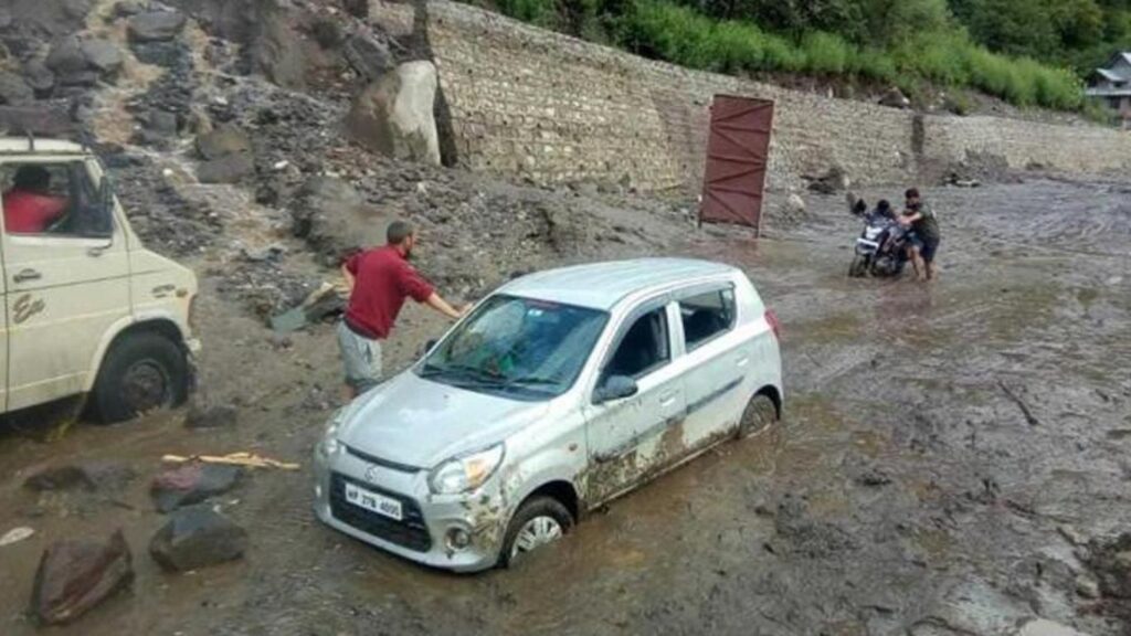 Cloudbursts in Himachal Pradesh