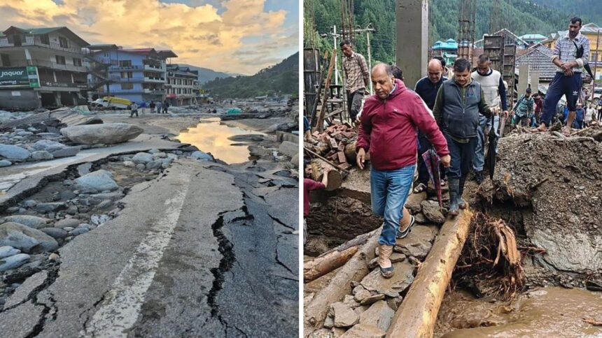 Cloudbursts in Himachal Pradesh